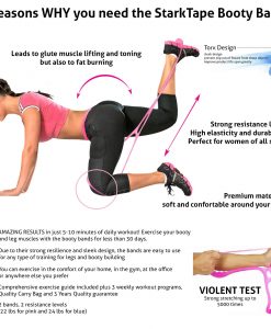 Resistance Bands , Booty Bands , Exercise Workout Bands for Legs and Butt 